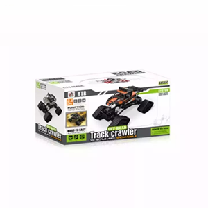  ماشین کنترلی شارژی آفرود برفی نارنجی Remote Control Car off Road Track crawler 4wd Snowmobile 1:12 -اسباب بازی